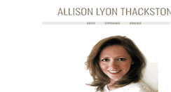 Desktop Screenshot of lyonthackston.com